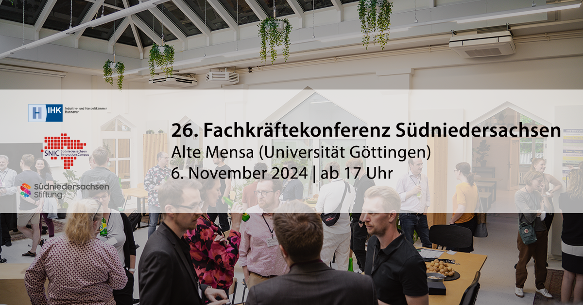 26. Fachkräftekonferenz Südniedersachsen Save the Date